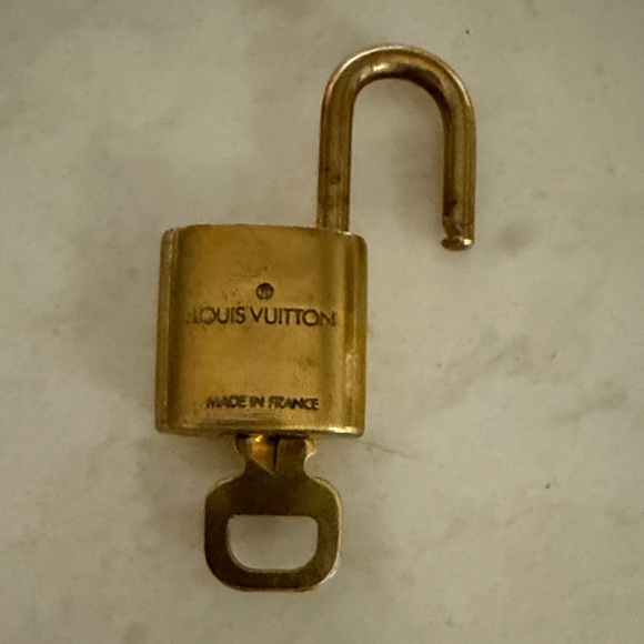 Louis Vuitton Brass-Tone Padlock #313 - Picture 2 of 5